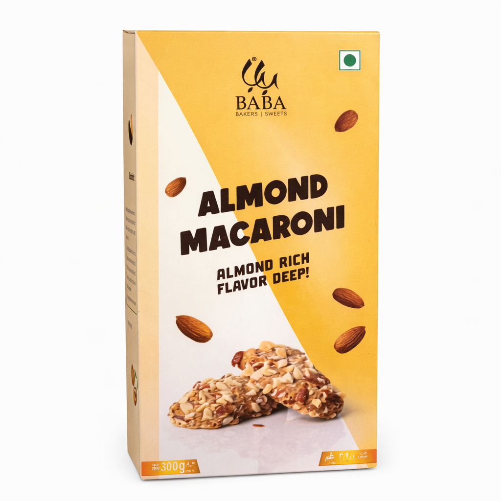 BABA Almond Macaroni- 300g